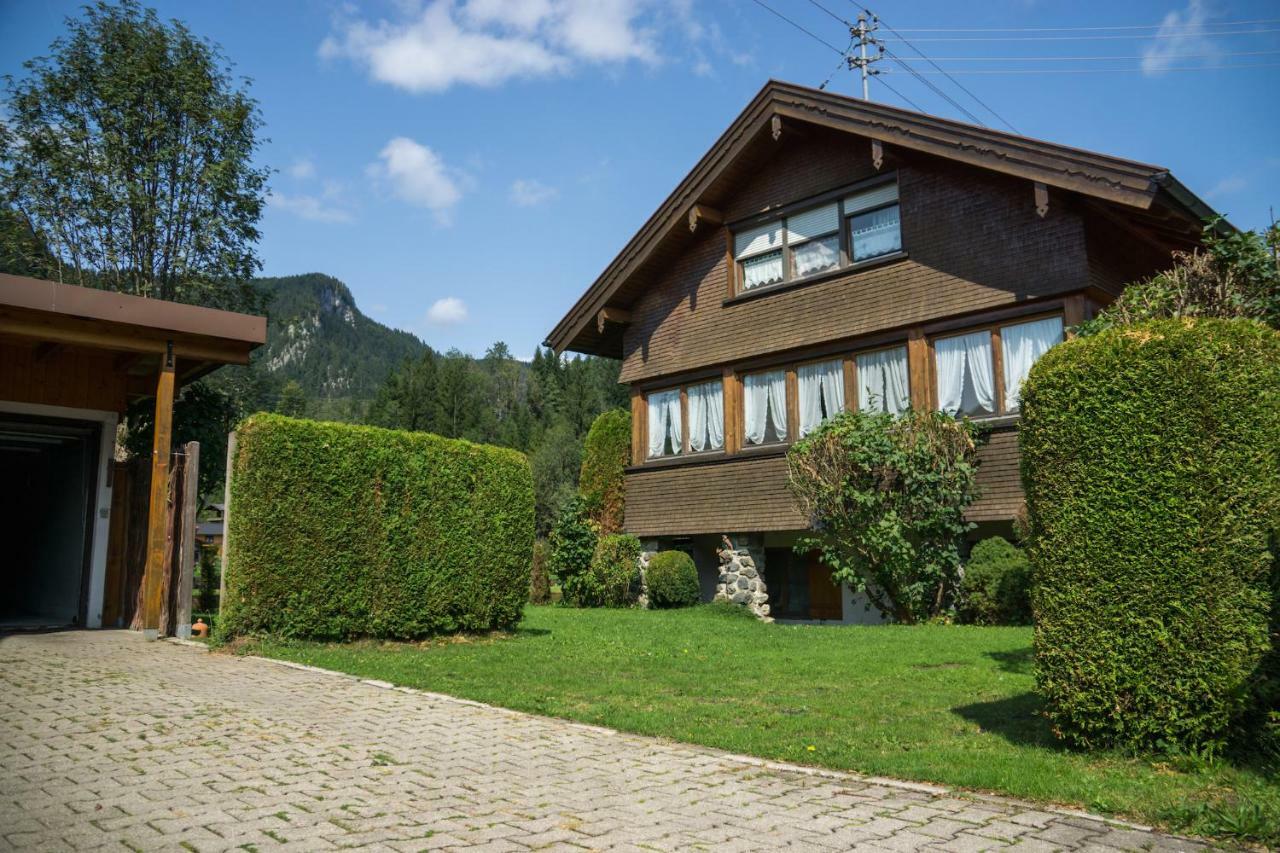 Geigers Ferienhaus Tiefenbach bei Oberstdorf Eksteriør billede