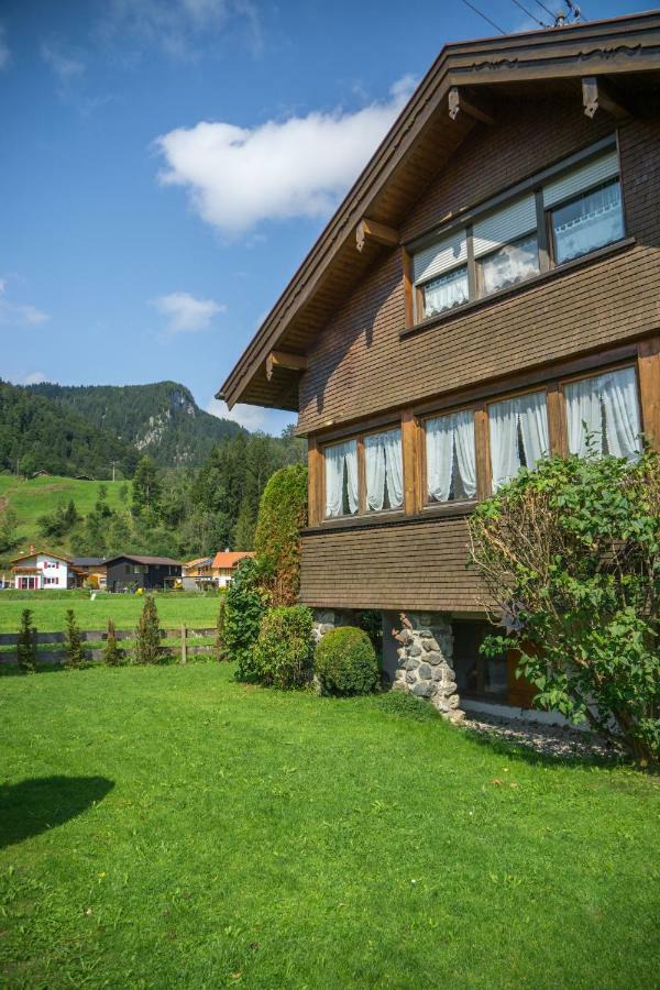 Geigers Ferienhaus Tiefenbach bei Oberstdorf Eksteriør billede